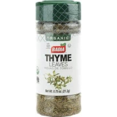Spice Thyme Leaves Organic Default Title