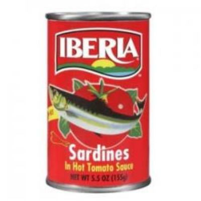 Sardines in Hot Tomato Sauce 155gm Default Title