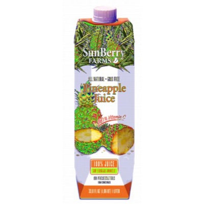 Juice Pineapple 100% 1L Default Title