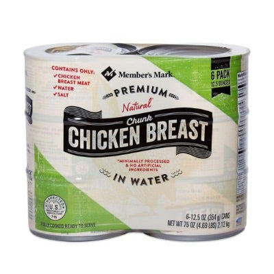 Can Chicken Breast 12.5 oz Can Default Title