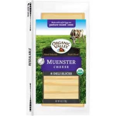 Cheese Sliced Muenster Organic Default Title