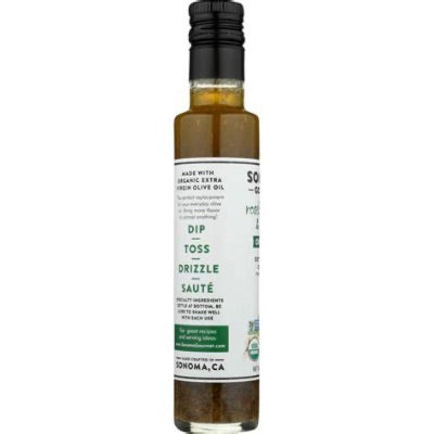 Oil Olive XVirgin Garlic Herb Org Default Title