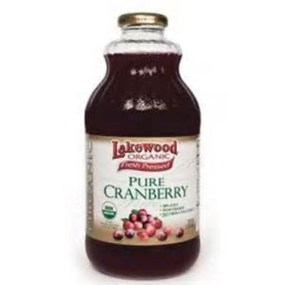 Juice Cranberry Pure Organic 32 Oz Default Title