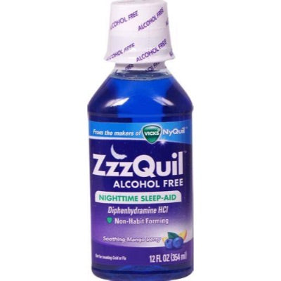 Sleep Aid Zzzquil Mango Berry Default Title