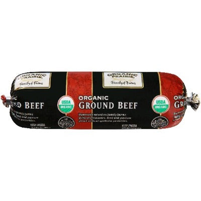 Beef Ground Organic Chub Default Title
