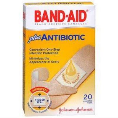 Band Aid Antibiotic Assorted 20 ct Default Title