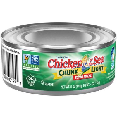 Tuna in Oil Chunk Light 142gm Default Title