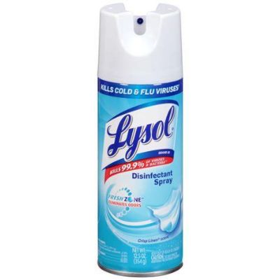 Spray Disinfectant Crisp Linen Default Title