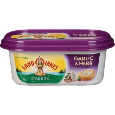 Butter Spread Garlic & Herb 6.5 oz Default Title