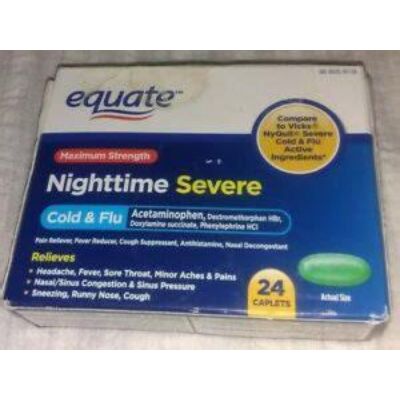 Cold Flu Nighttime Severe 24 Softg Default Title