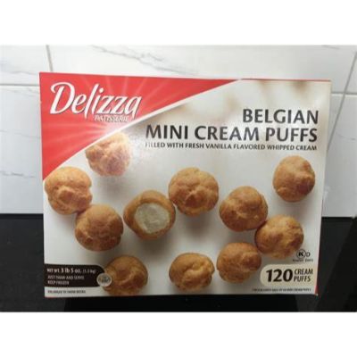 Cream Puffs Belgian Mini 120ct Default Title