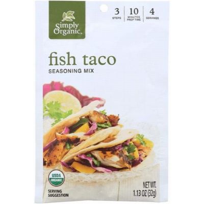 Spice Fish Taco Seasoning Mix Default Title