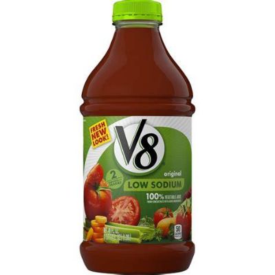 Juice Vegetable V-8 Low Sodium Default Title