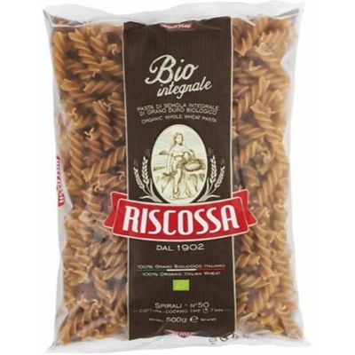 Pasta Spirali Whole Wheat Riscossa Default Title