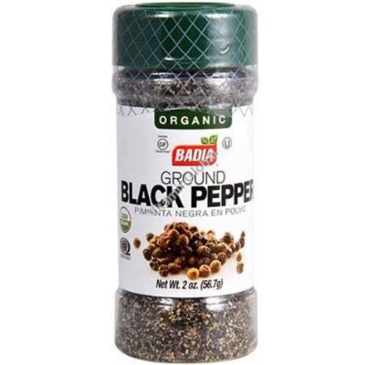 Spice Black Pepper Ground Organic Default Title