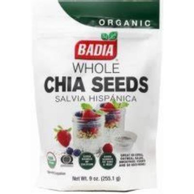 Chia Seed Whole Organic 9oz Default Title