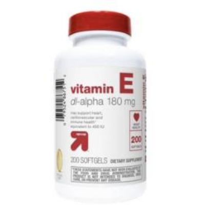 Vitamin E 180mg Supplement Softgels Default Title