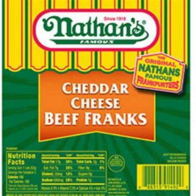 Beef Franks Cheddar Cheese Default Title