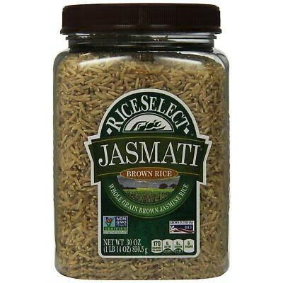 Rice Jasmati Jar Brown RiceSelect Default Title
