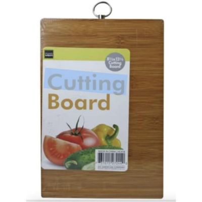 Cutting Board 8.5x13 Wood w/ Hook Default Title