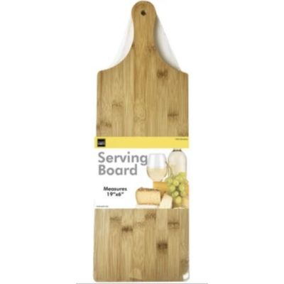 Bamboo Serving Board w/ Handle Default Title