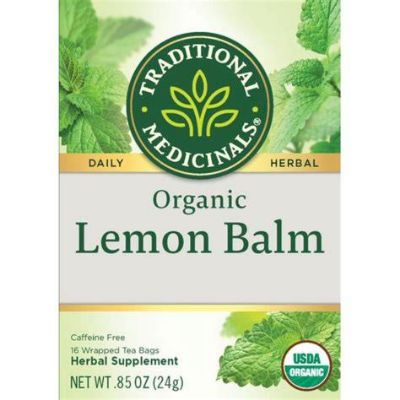 Tea Lemon Balm Organic 16 ct Default Title