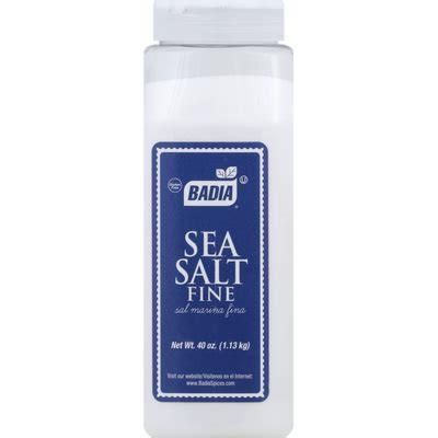 Spice Sea Salt Fine 40 oz Default Title