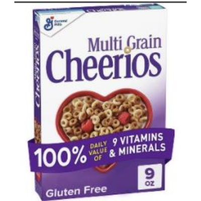 Cereal Cherrios Multigrain 9 oz Default Title