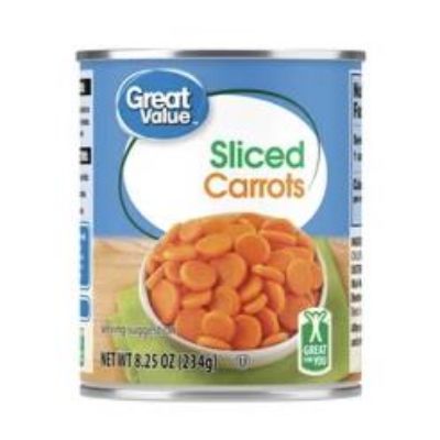 Carrots Sliced Canned 8.25 oz Default Title