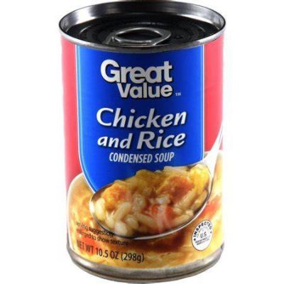Soup Chicken  Rice Condensed Default Title