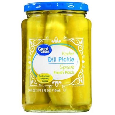 Pickle Dill Spears Kosher 24oz Default Title